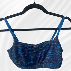 Fabletics blue and black animal print (No size tag)